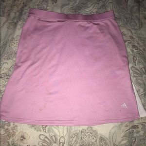 pink adidas skirt